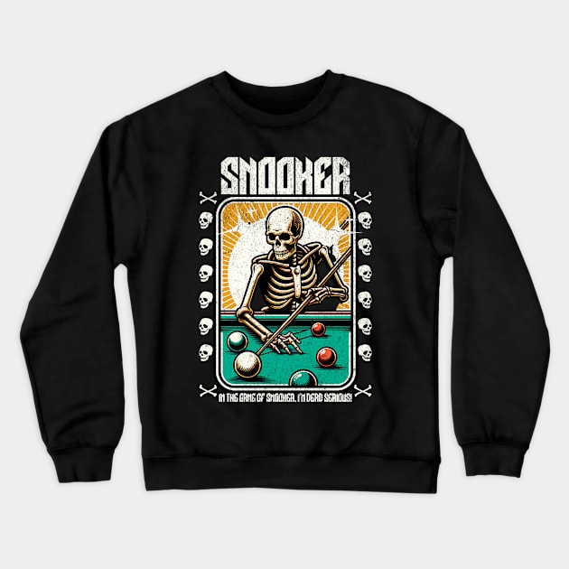 Snooker Crewneck Sweatshirt by Norse Magic